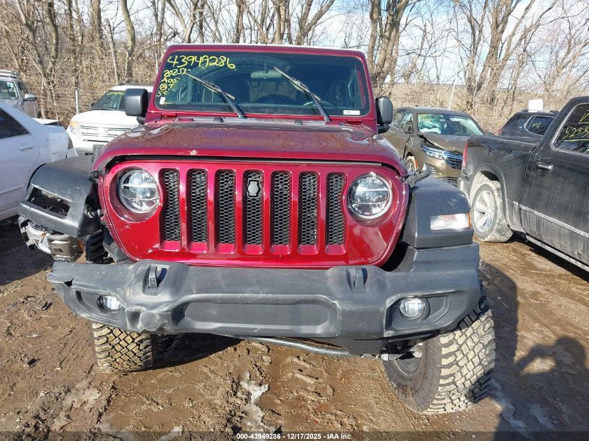 2021 Jeep Wrangler Unlimited Islander 4X4 VIN: 1C4HJXDG1MW590180 Lot: 43949286