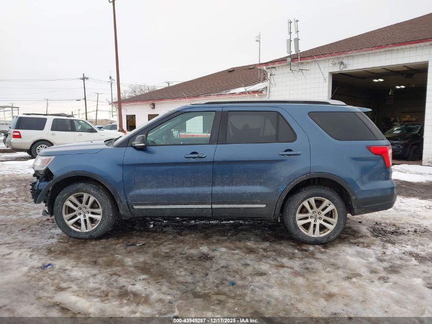 2018 Ford Explorer Xlt VIN: 1FM5K8D8XJGA45630 Lot: 43949287