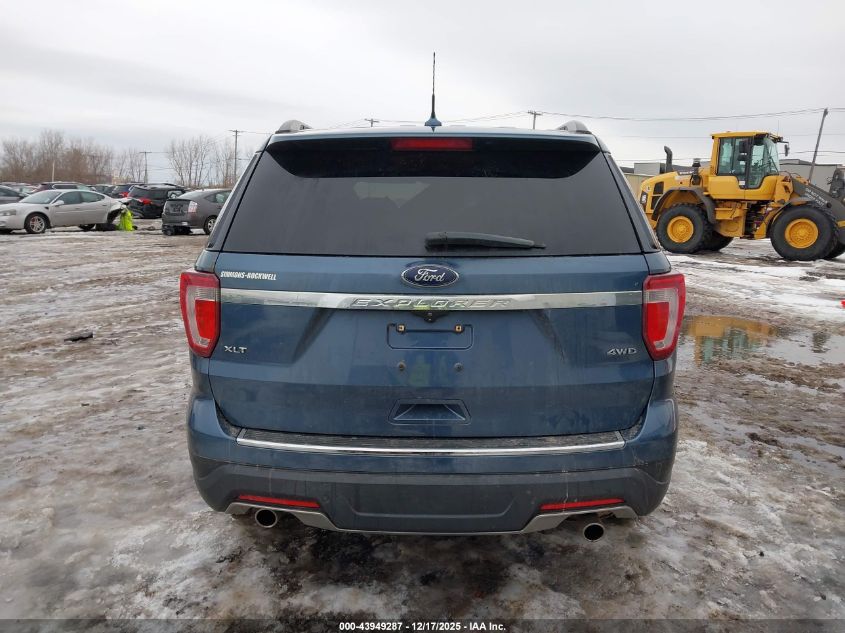 2018 Ford Explorer Xlt VIN: 1FM5K8D8XJGA45630 Lot: 43949287