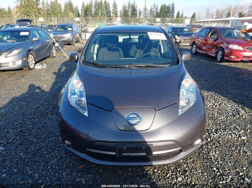 2013 Nissan Leaf Sv VIN: 1N4AZ0CP4DC413021 Lot: 43949289