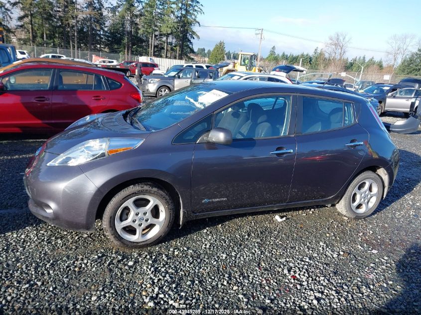 2013 Nissan Leaf Sv VIN: 1N4AZ0CP4DC413021 Lot: 43949289