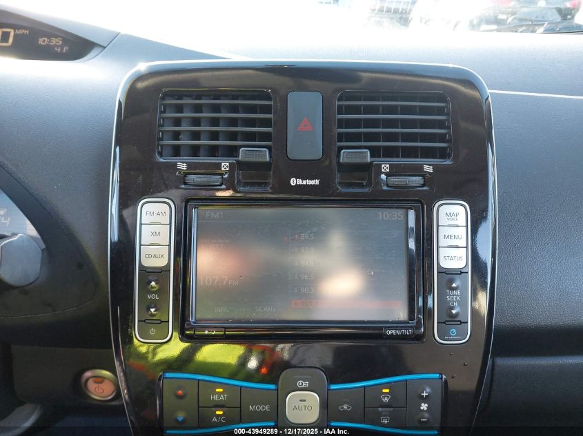 2013 Nissan Leaf Sv VIN: 1N4AZ0CP4DC413021 Lot: 43949289