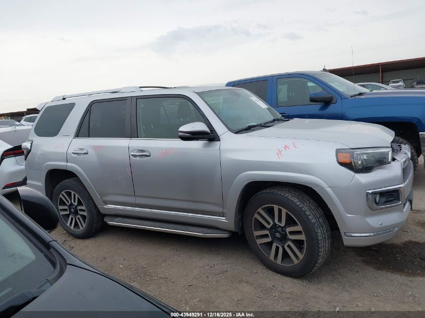 2015 Toyota 4Runner Limited VIN: JTEBU5JR4F5208025 Lot: 43949291