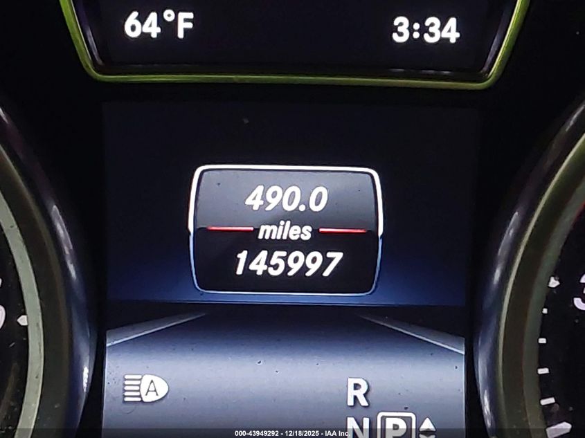 2015 Mercedes-Benz Gl 550 4Matic VIN: 4JGDF7DE6FA456548 Lot: 43949292