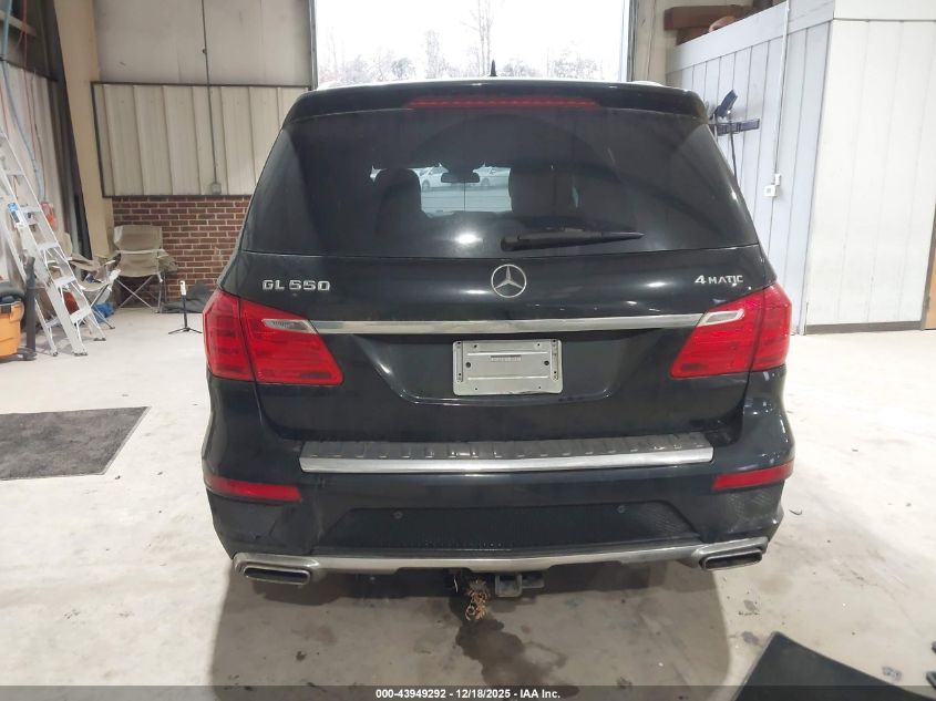 2015 Mercedes-Benz Gl 550 4Matic VIN: 4JGDF7DE6FA456548 Lot: 43949292