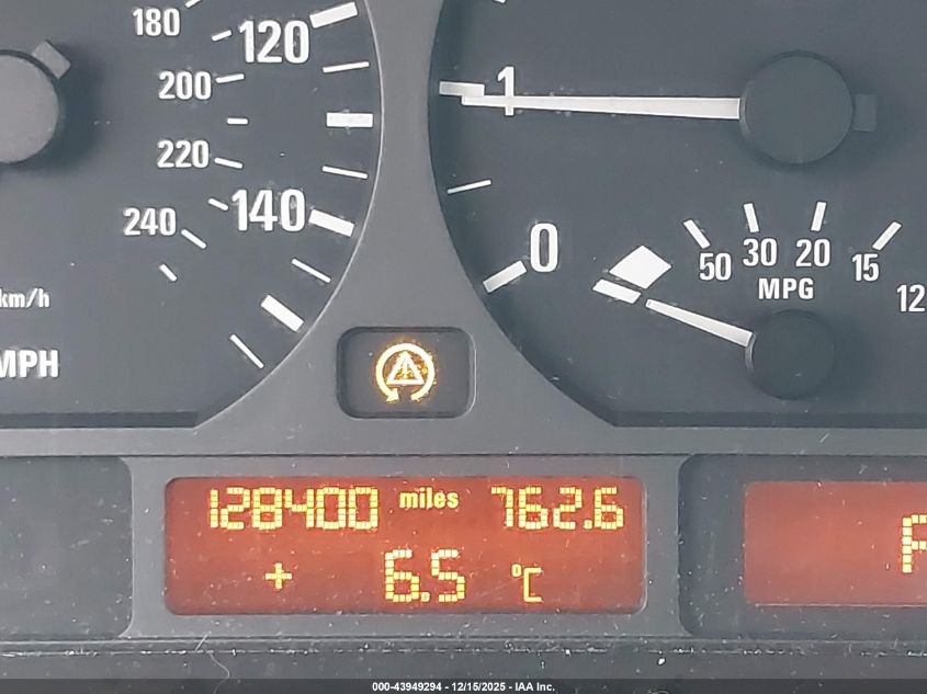 2002 BMW 325I VIN: WBAET37402NG76820 Lot: 43949294