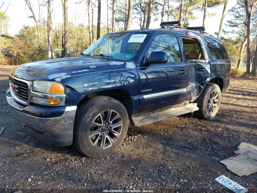 2006 GMC Yukon Slt VIN: 1GKEK13Z76J121681 Lot: 43949302