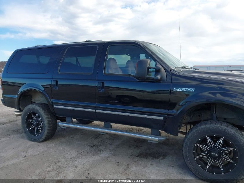 2005 Ford Excursion Limited VIN: 1FMSU43P55EA84335 Lot: 43949310