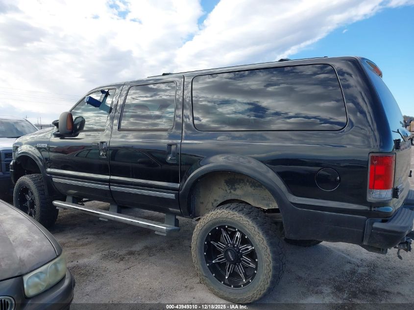 2005 Ford Excursion Limited VIN: 1FMSU43P55EA84335 Lot: 43949310