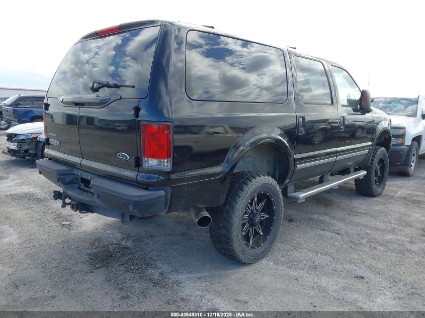 2005 Ford Excursion Limited VIN: 1FMSU43P55EA84335 Lot: 43949310