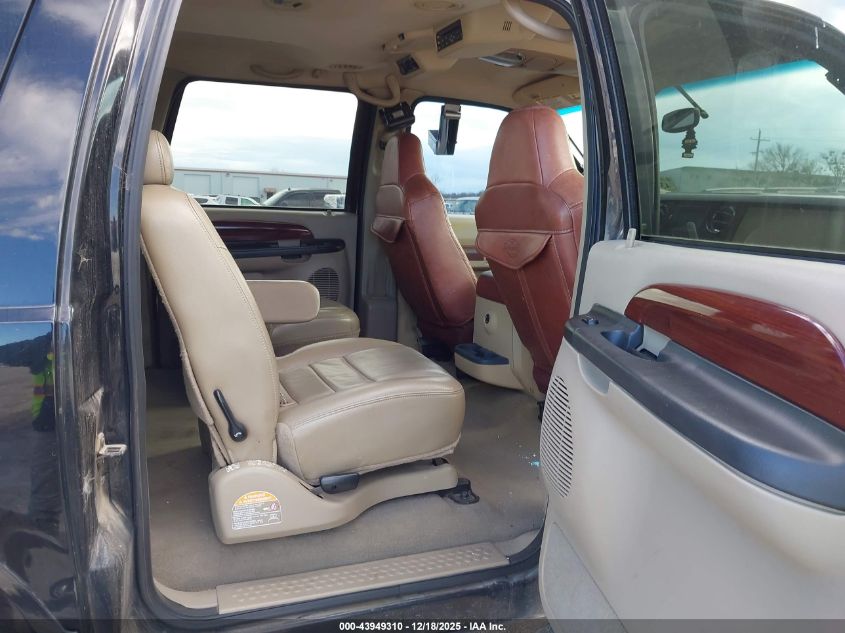 2005 Ford Excursion Limited VIN: 1FMSU43P55EA84335 Lot: 43949310