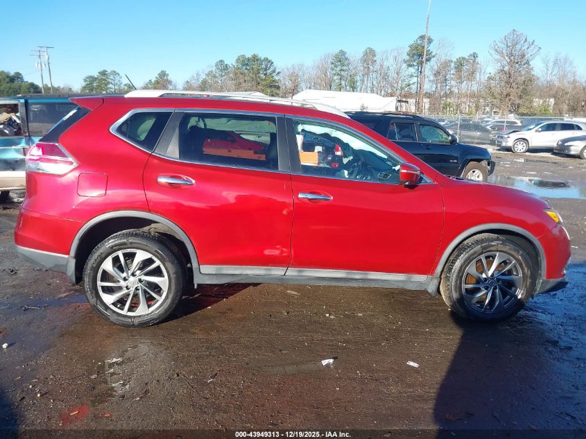 2015 Nissan Rogue Sl VIN: 5N1AT2MV3FC888694 Lot: 43949313