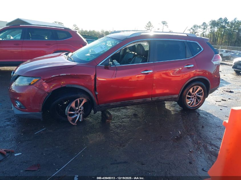 2015 Nissan Rogue Sl VIN: 5N1AT2MV3FC888694 Lot: 43949313