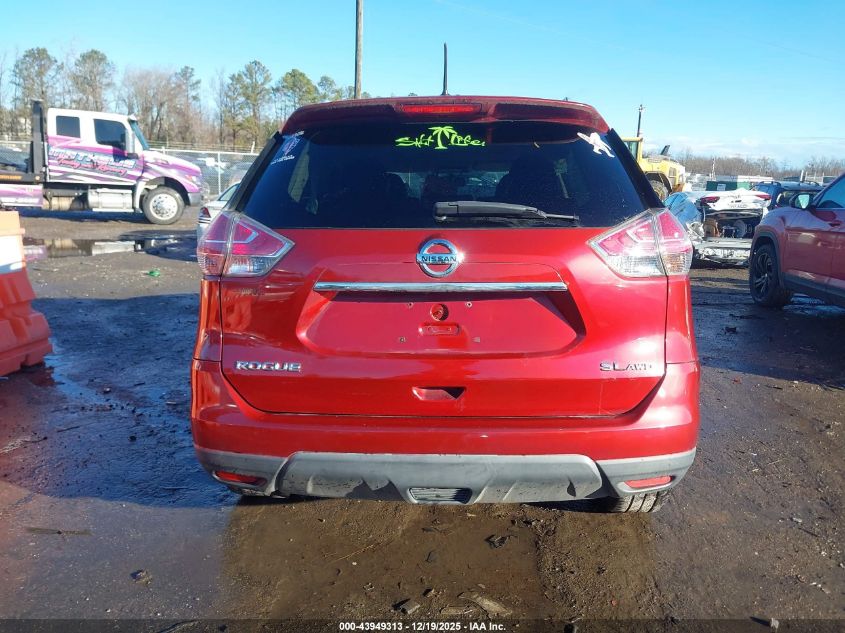 2015 Nissan Rogue Sl VIN: 5N1AT2MV3FC888694 Lot: 43949313