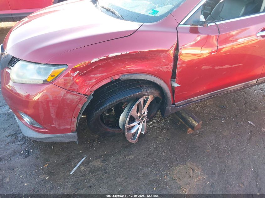 2015 Nissan Rogue Sl VIN: 5N1AT2MV3FC888694 Lot: 43949313