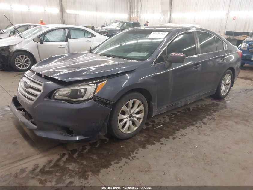 2017 Subaru Legacy 2.5I Premium VIN: 4S3BNAD65H3061160 Lot: 43949314