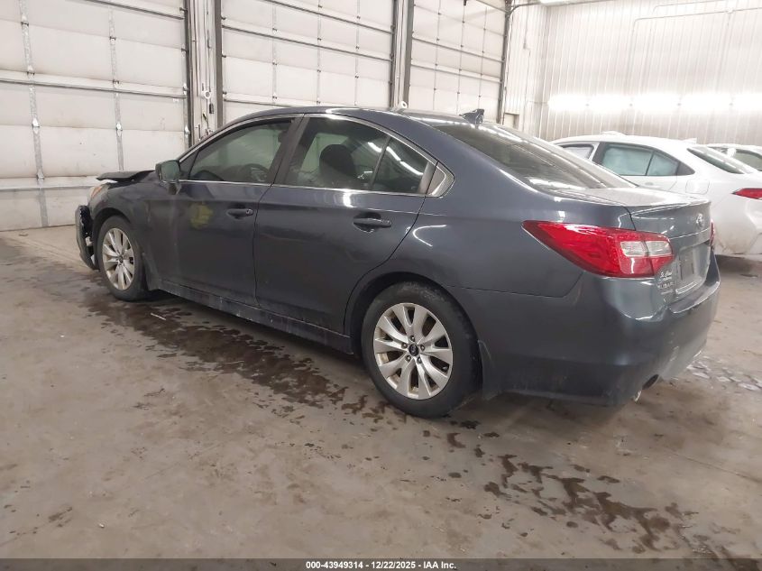 2017 Subaru Legacy 2.5I Premium VIN: 4S3BNAD65H3061160 Lot: 43949314