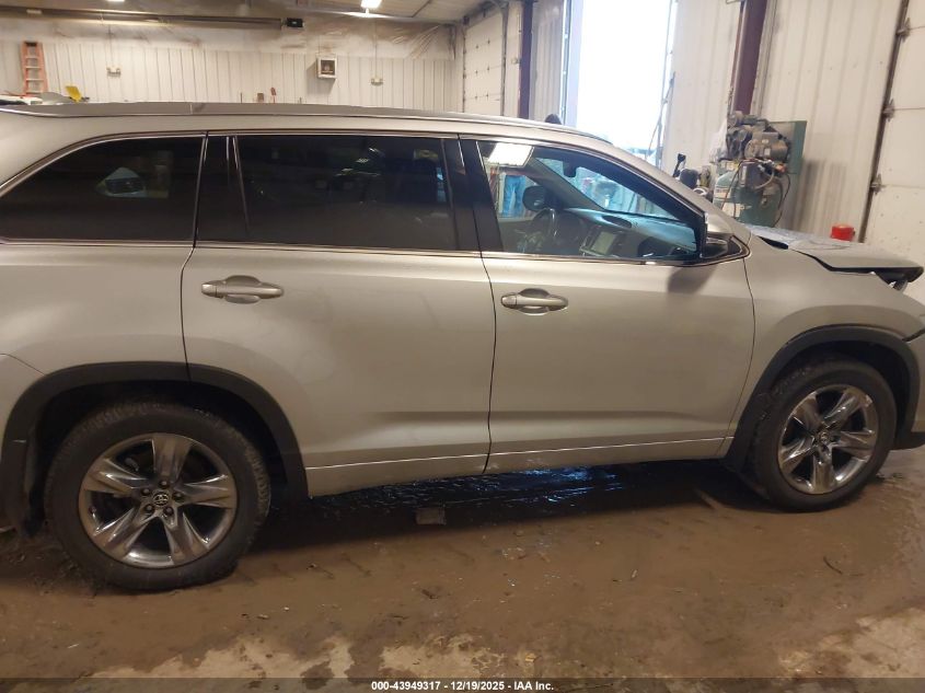 2017 Toyota Highlander Limited Platinum VIN: 5TDDZRFH7HS399216 Lot: 43949317