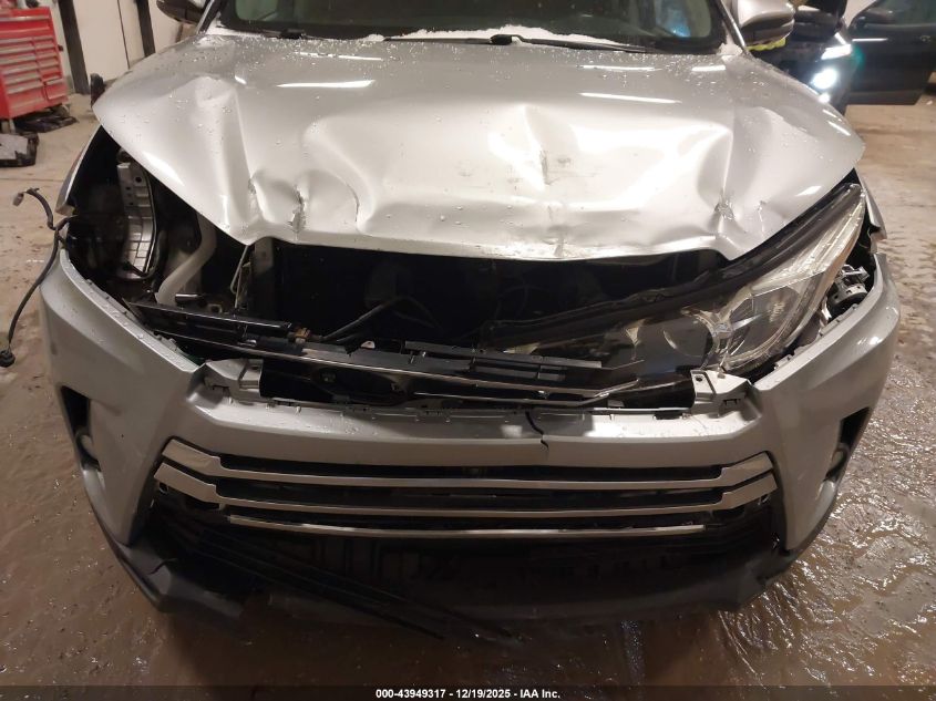 2017 Toyota Highlander Limited Platinum VIN: 5TDDZRFH7HS399216 Lot: 43949317