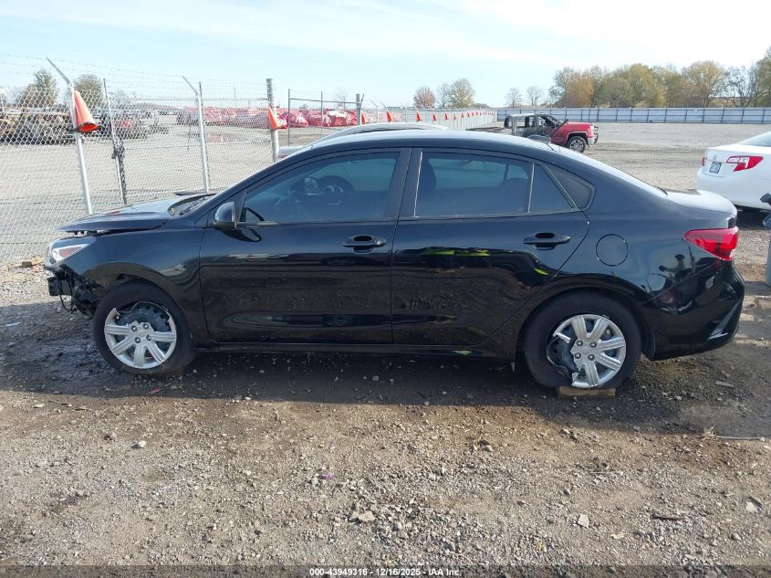 2023 Kia Rio Lx VIN: 3KPA24ADXPE616586 Lot: 43949316