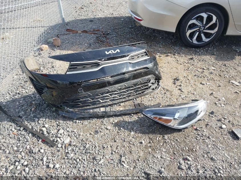 2023 Kia Rio Lx VIN: 3KPA24ADXPE616586 Lot: 43949316