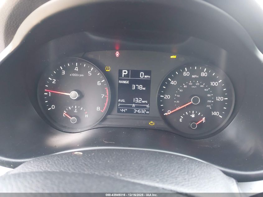 2023 Kia Rio Lx VIN: 3KPA24ADXPE616586 Lot: 43949316