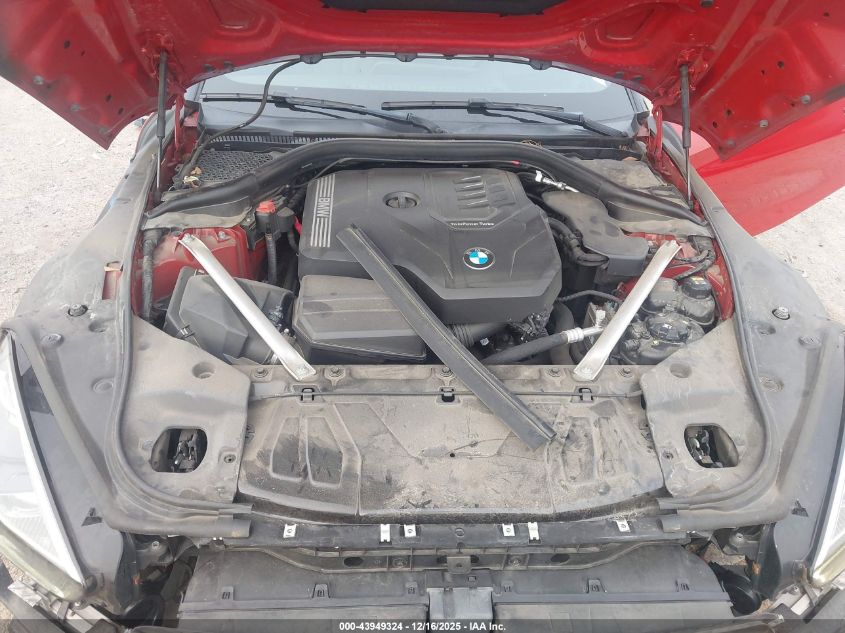 2019 BMW Z4 Sdrive30I VIN: WBAHF3C55KWW30183 Lot: 43949324