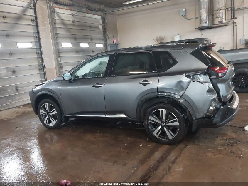 2023 Nissan Rogue Sl Intelligent Awd VIN: JN8BT3CBXPW462740 Lot: 43949334