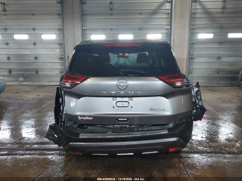 2023 Nissan Rogue Sl Intelligent Awd VIN: JN8BT3CBXPW462740 Lot: 43949334