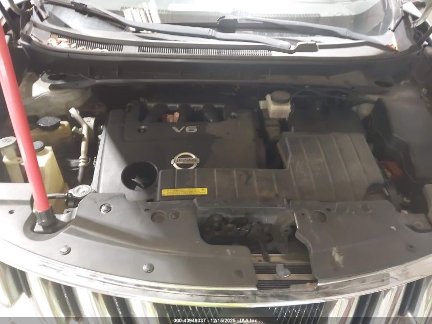 2010 Nissan Murano S VIN: JN8AZ1MU2AW012361 Lot: 43949337