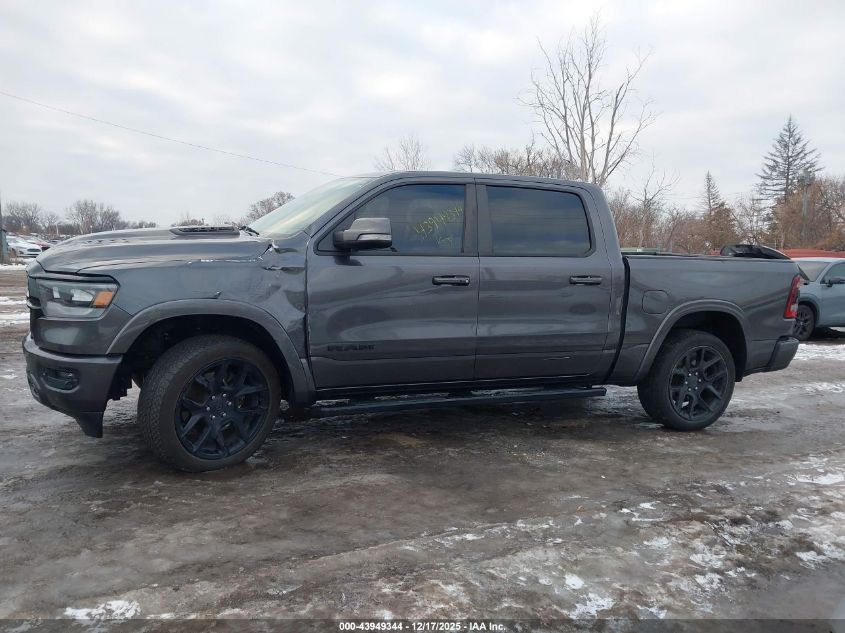 2020 Ram 1500 Laramie 4X4 5'7 Box VIN: 1C6SRFJT6LN323820 Lot: 43949344