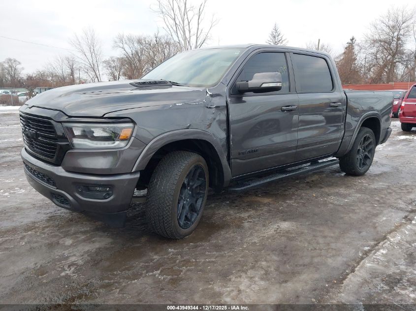 2020 Ram 1500 Laramie 4X4 5'7 Box VIN: 1C6SRFJT6LN323820 Lot: 43949344