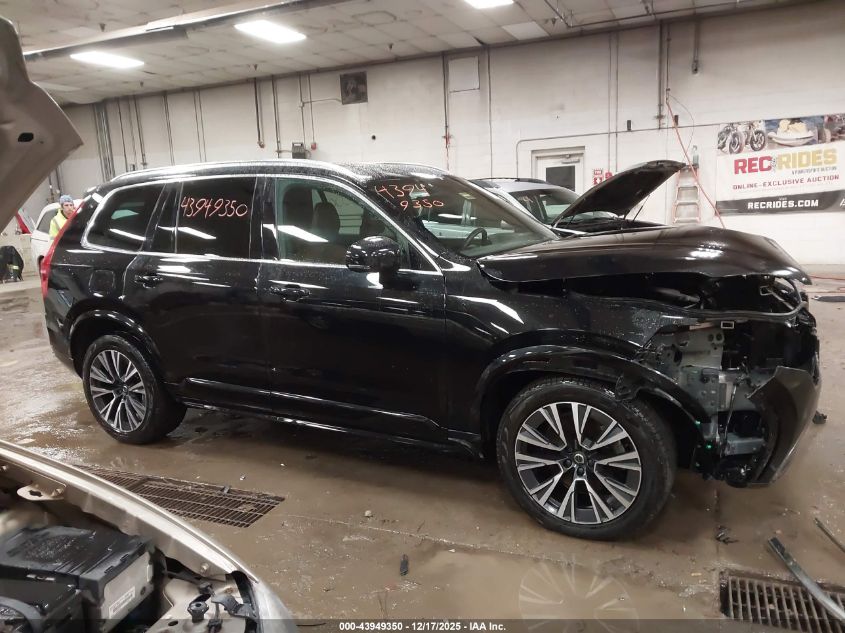 2022 Volvo Xc90 T6 Momentum 7 Passenger VIN: YV4A22PK7N1808541 Lot: 43949350