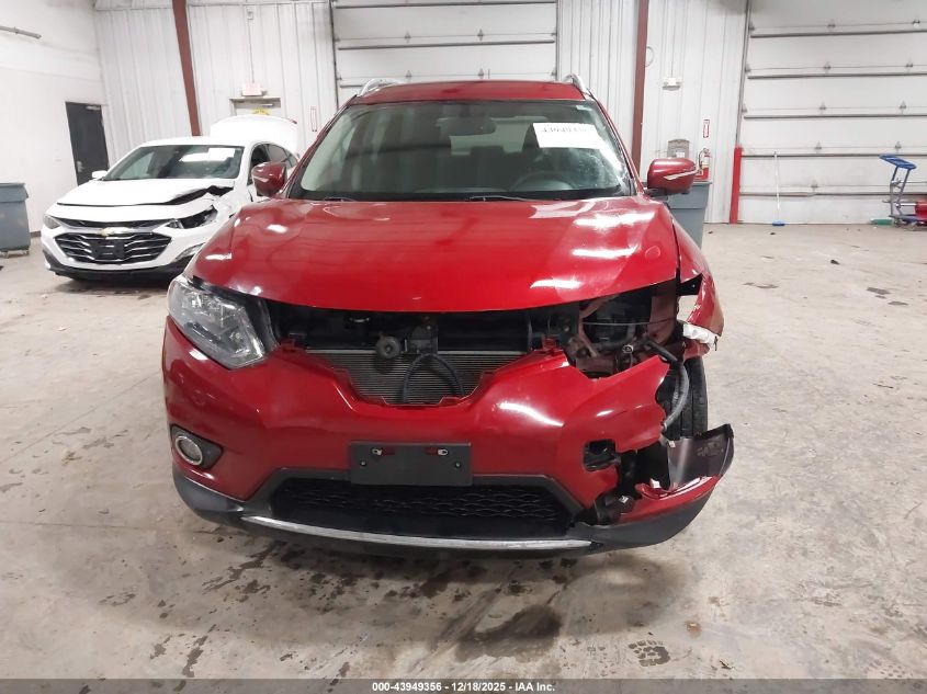 2015 Nissan Rogue Sv VIN: 5N1AT2MV5FC903325 Lot: 43949356