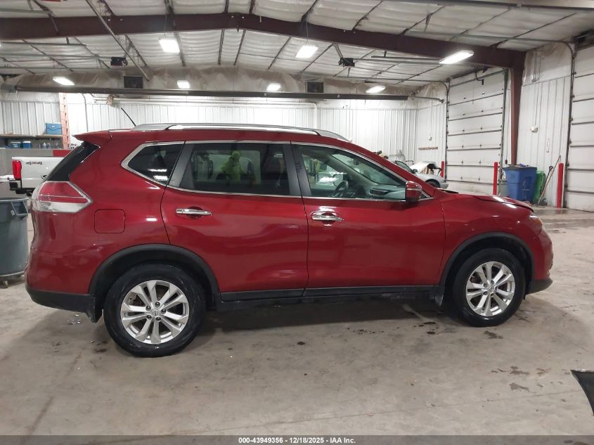 2015 Nissan Rogue Sv VIN: 5N1AT2MV5FC903325 Lot: 43949356