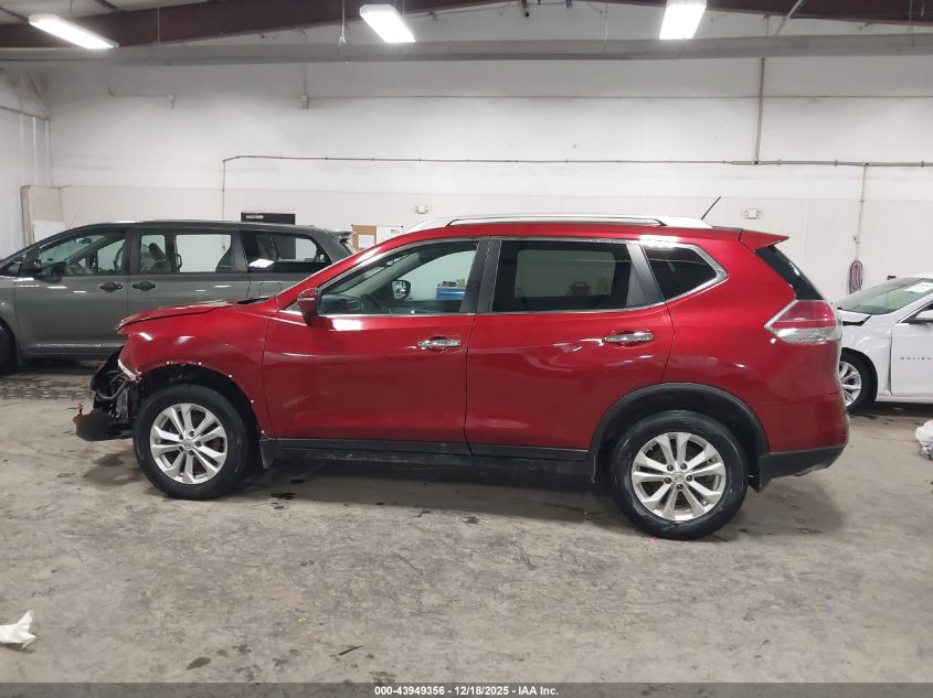 2015 Nissan Rogue Sv VIN: 5N1AT2MV5FC903325 Lot: 43949356