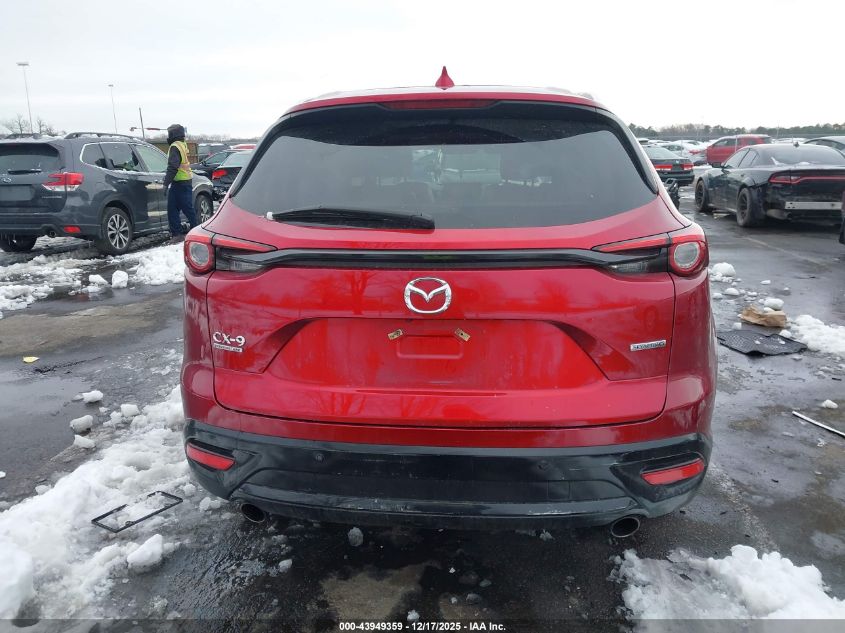2021 Mazda Cx-9 Signature VIN: JM3TCBEY0M0541562 Lot: 43949359