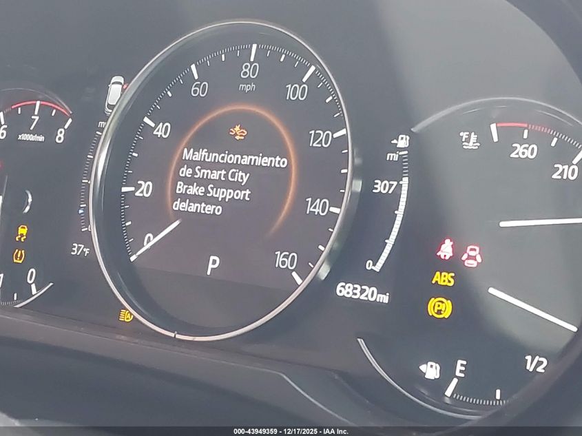 2021 Mazda Cx-9 Signature VIN: JM3TCBEY0M0541562 Lot: 43949359