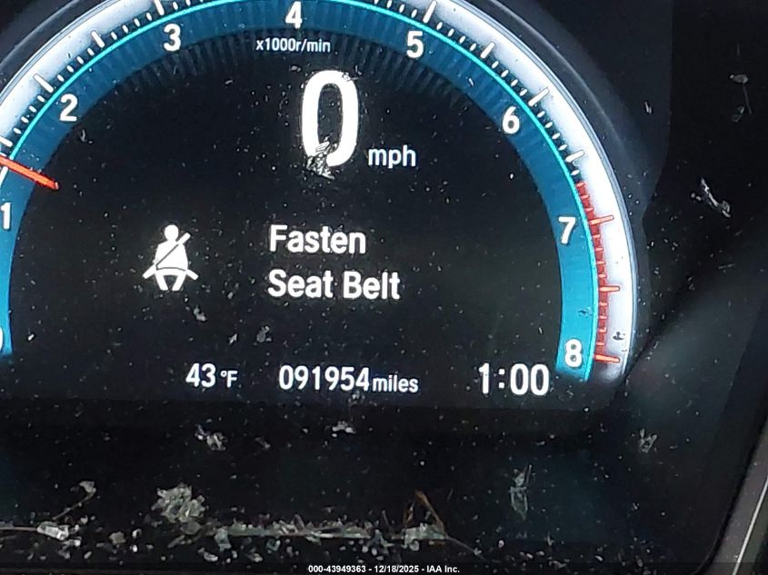 2018 Honda Civic Ex VIN: 2HGFC2F75JH511770 Lot: 43949363