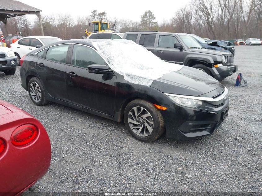 2018 Honda Civic Ex VIN: 2HGFC2F75JH511770 Lot: 43949363