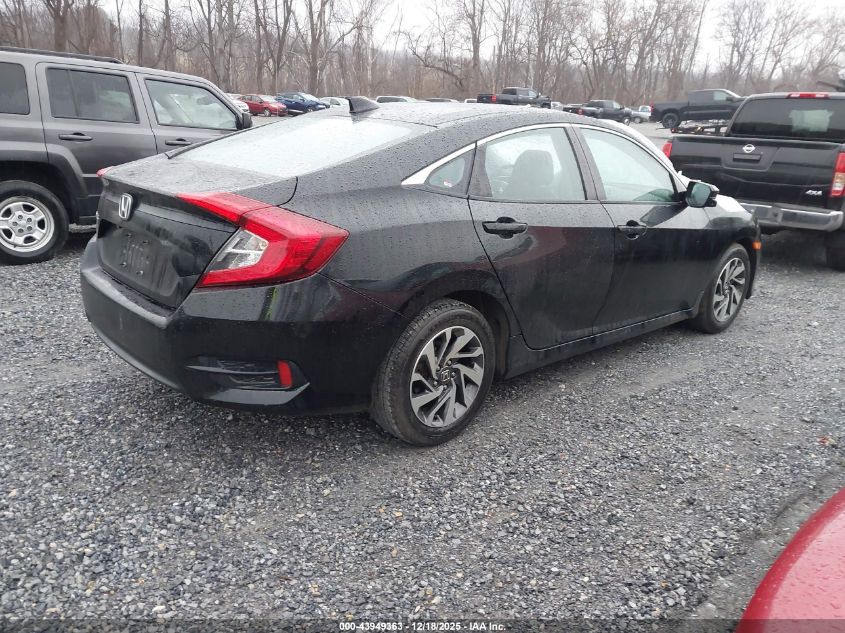 2018 Honda Civic Ex VIN: 2HGFC2F75JH511770 Lot: 43949363