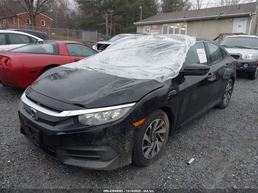 2018 Honda Civic Ex VIN: 2HGFC2F75JH511770 Lot: 43949363