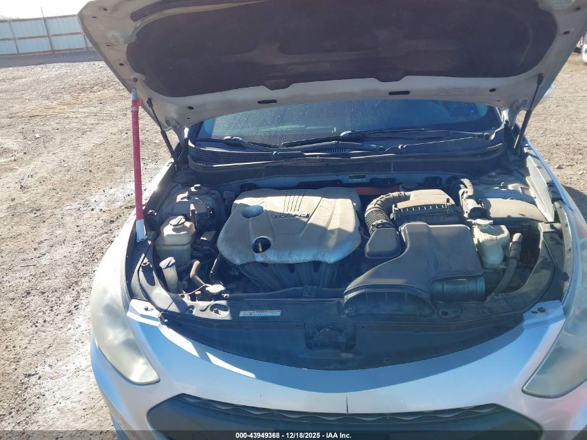 2012 Hyundai Sonata Hybrid VIN: KMHEC4A48CA034459 Lot: 43949368