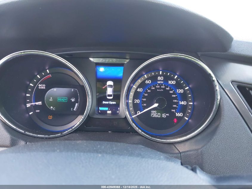 2012 Hyundai Sonata Hybrid VIN: KMHEC4A48CA034459 Lot: 43949368