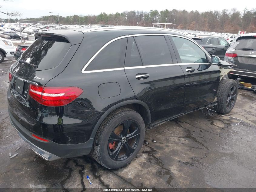 2018 Mercedes-Benz Glc 300 4Matic VIN: WDC0G4KB7JV104470 Lot: 43949374