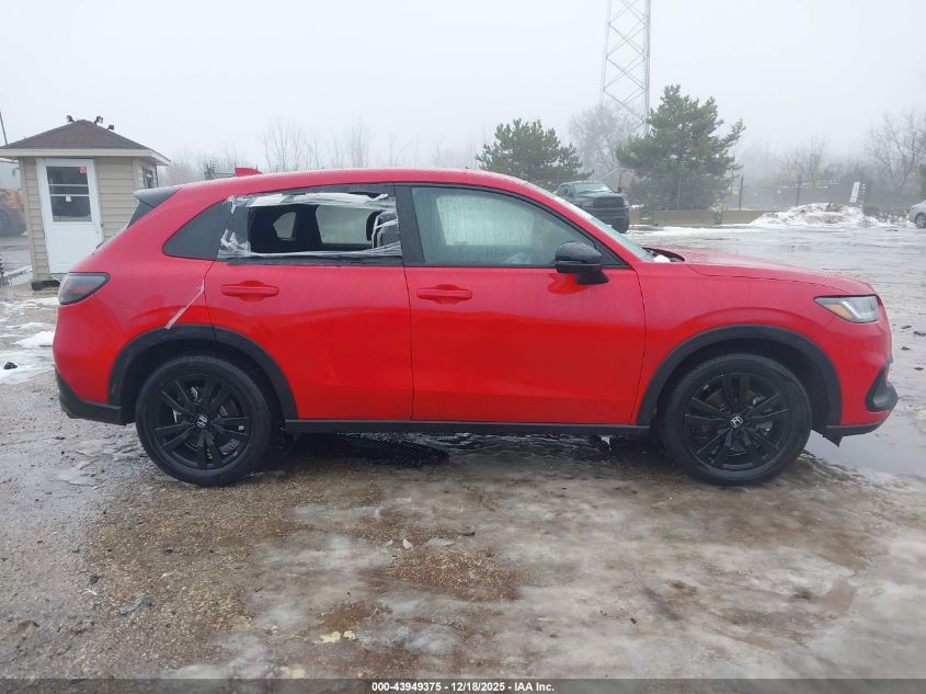2026 Honda Hr-V Awd Sport VIN: 3CZRZ2H52TM707055 Lot: 43949375