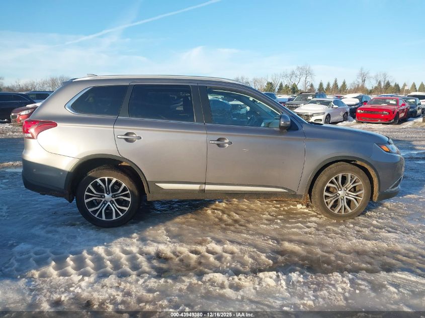 2018 Mitsubishi Outlander Sel VIN: JA4AZ3A3XJJ001683 Lot: 43949380
