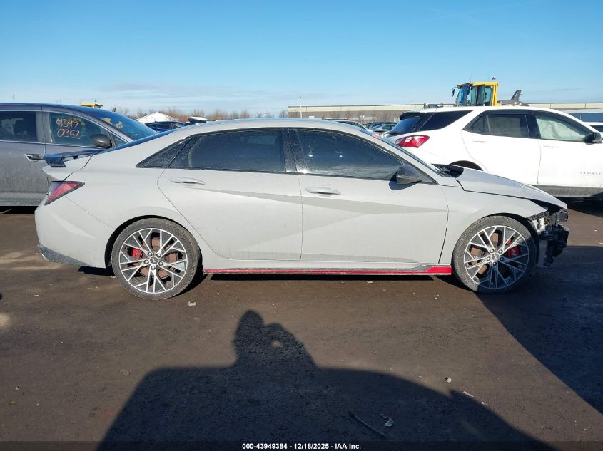 2023 Hyundai Elantra N VIN: KMHLW4AK1PU015981 Lot: 43949384