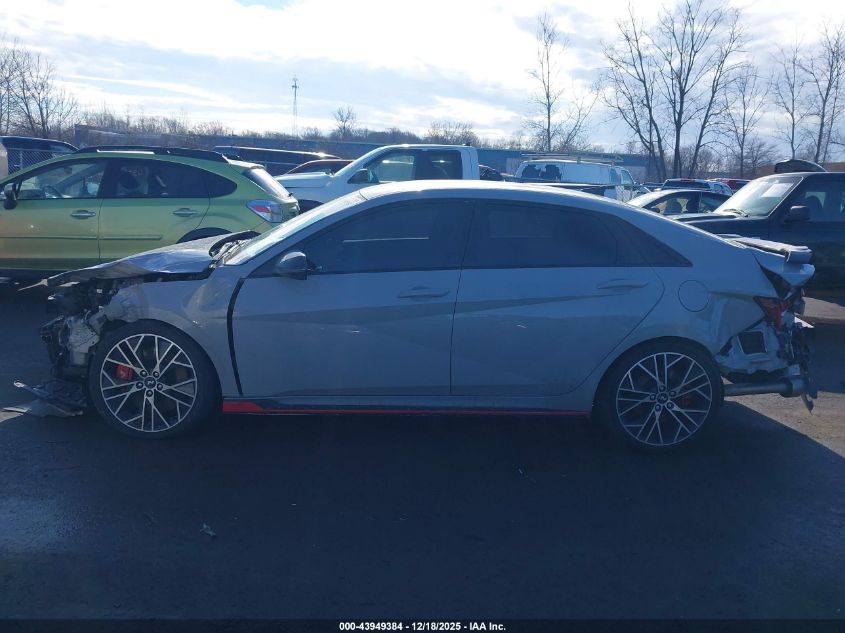 2023 Hyundai Elantra N VIN: KMHLW4AK1PU015981 Lot: 43949384