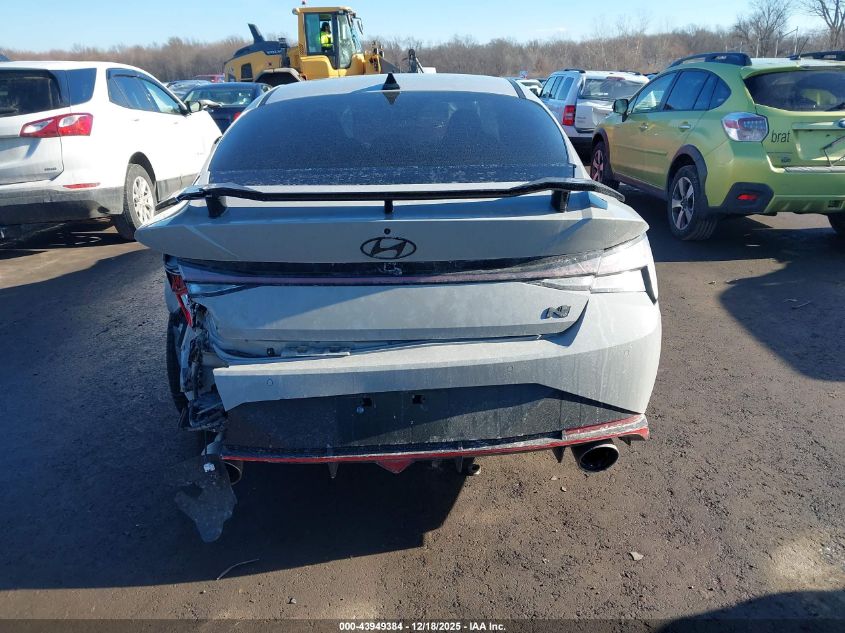 2023 Hyundai Elantra N VIN: KMHLW4AK1PU015981 Lot: 43949384